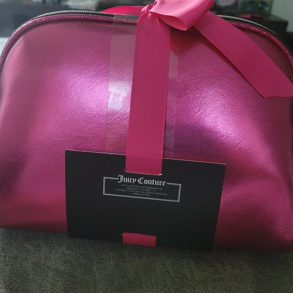 Juicy couture cosmetic bag set of 3 - Picture 2 of 4